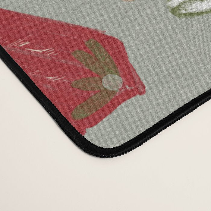 Magical Christmas - Sage Green Desk Mat Gallery Image 4
