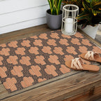 Sonora - terracotta, brown, and taupe Outdoor Rug Gallery Image 2