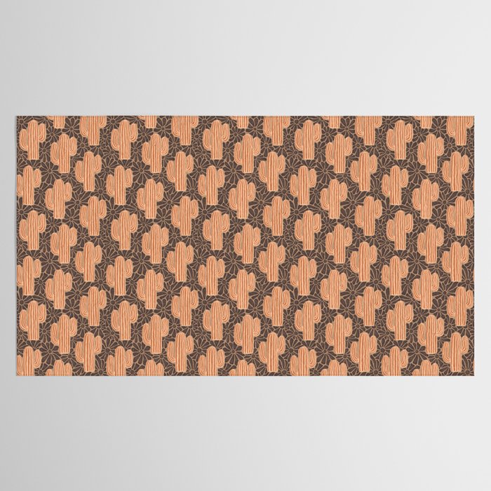 Sonora - terracotta, brown, and taupe Tablecloth Gallery Image 2