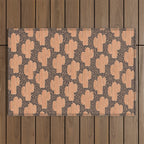 Sonora - terracotta, brown, and taupe Outdoor Rug Gallery Image 1