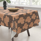 Sonora - terracotta, brown, and taupe Tablecloth Gallery Image 3