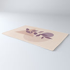Minimal Abstract Art Plant 12 Rug Gallery Image 3