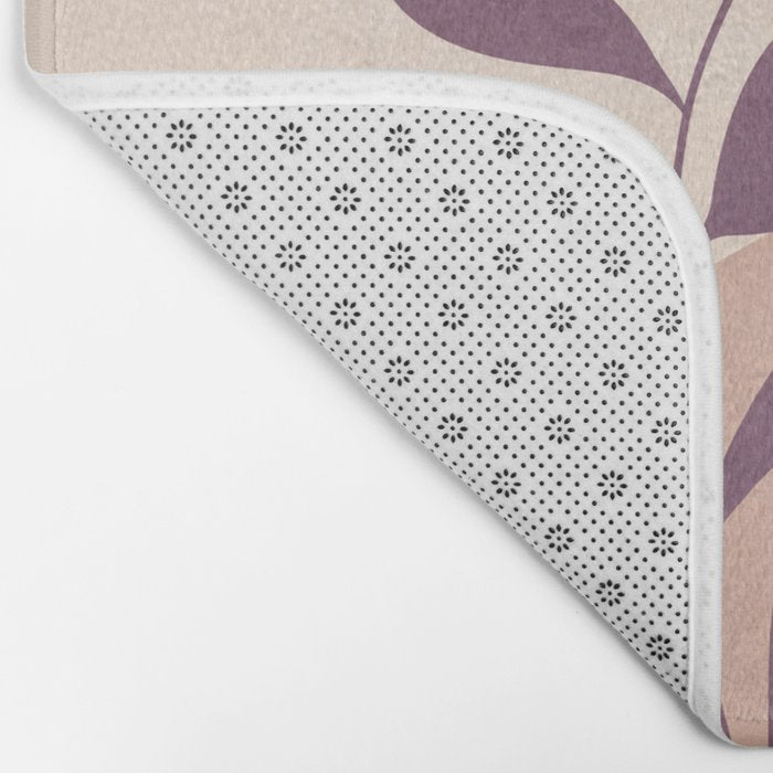 Minimal Abstract Art Plant 12 Bath Mat Gallery Image 2