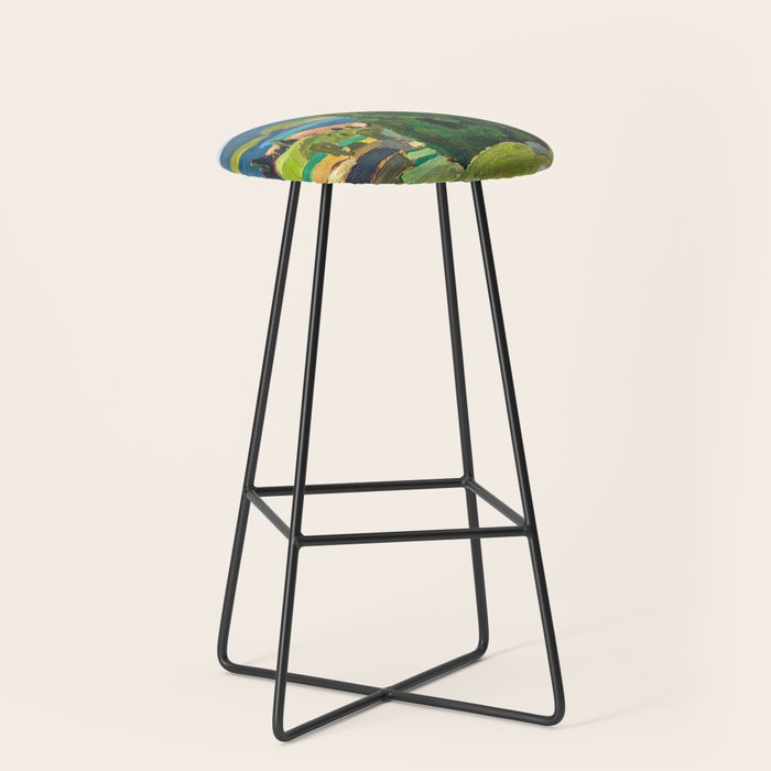 Canadian Landscape Franklin Carmichael Art Nouveau Post-Impressionism Stool Gallery Image 1