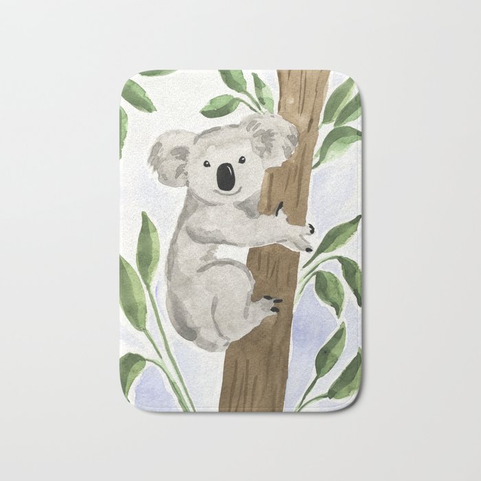 Happy Koala Bath Mat Gallery Image 1