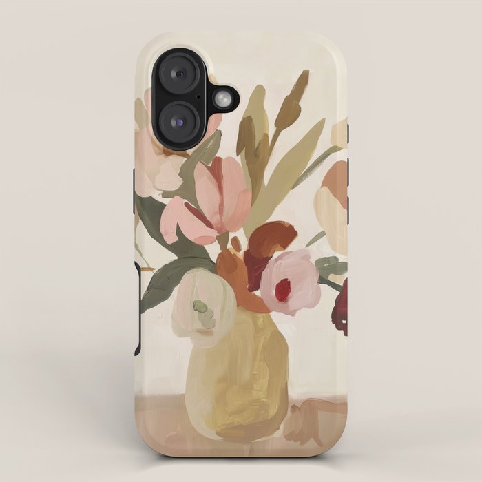 Soft Floral Still Life iPhone Case Gallery Image 1
