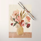 Soft Floral Still Life Wrapping Paper Gallery Image 1