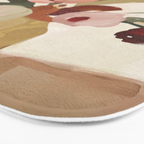 Soft Floral Still Life Bath Mat Gallery Image 3