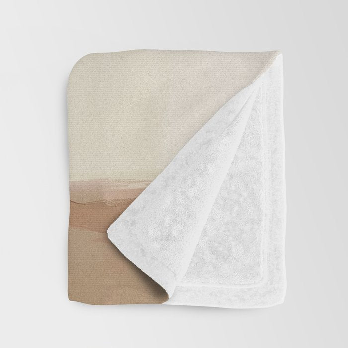 Soft Floral Still Life Throw Blanket Gallery Image 3