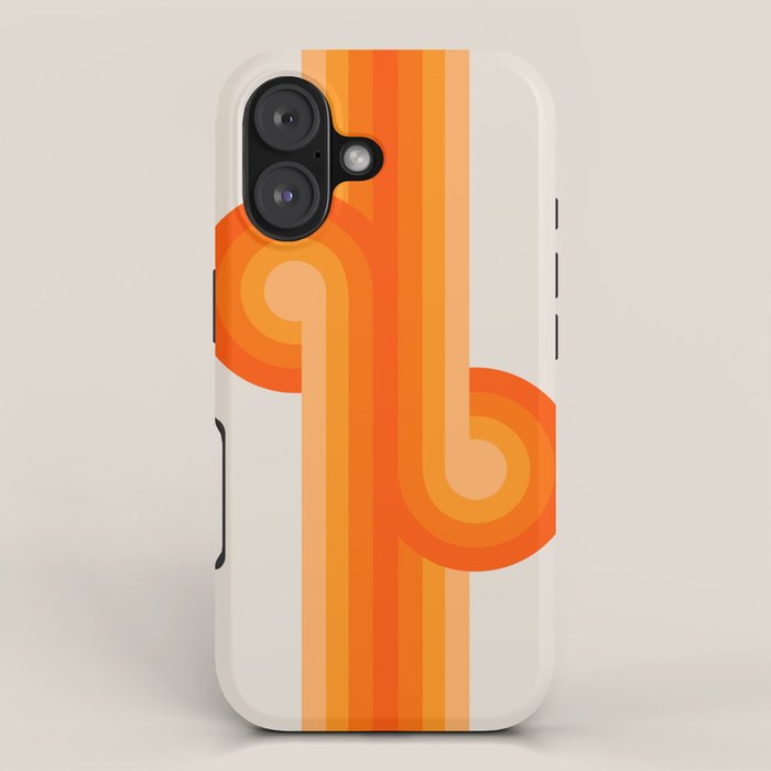 Creamsicle Knots iPhone Case Gallery Image 1