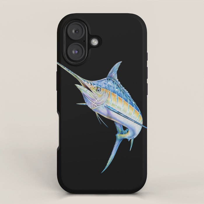 Blue Marlin iPhone Case Gallery Image 1