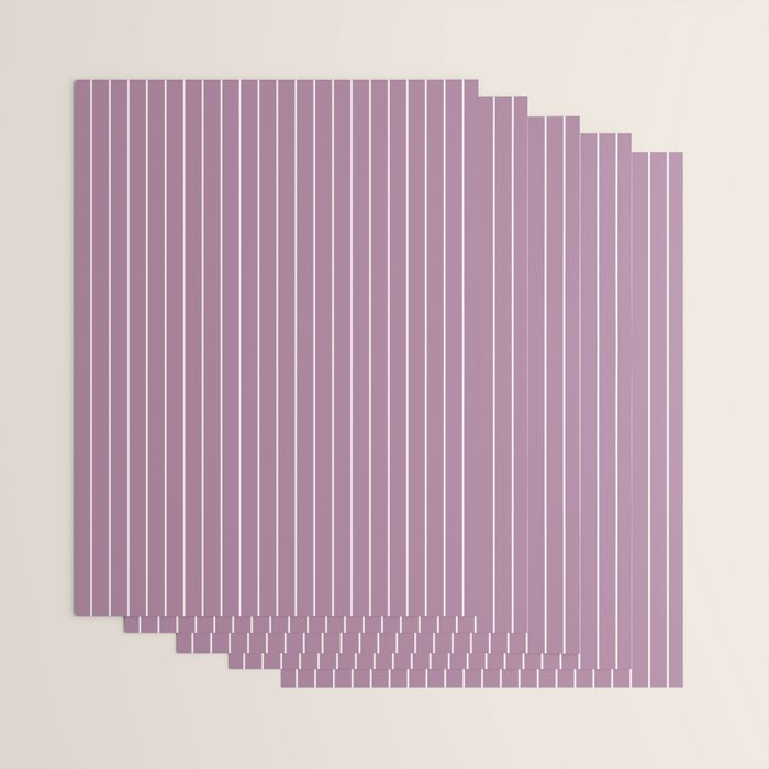 Minimal Arch XXXI Lilac Purple Modern Geometric Lines Wrapping Paper Gallery Image 3