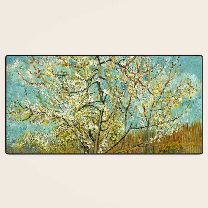 Vincent van Gogh "The pink peach tree" Desk Mat Gallery Image 3