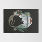 Rainy Day Cats on Black Rug Gallery Image 2
