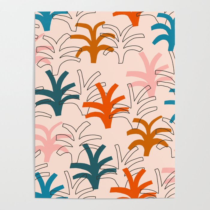 Palm grove Poster Gallery Image 4