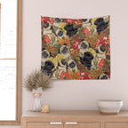 Because Pugs Autumn Wall Tapestry Gallery Image 2