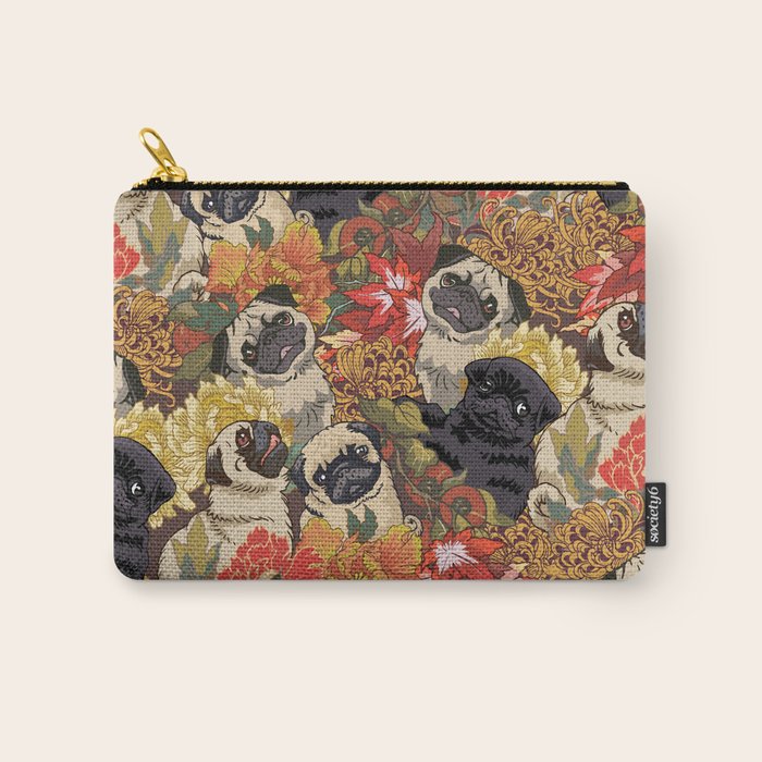 Because Pugs Autumn Carry All Pouch Gallery Image 1