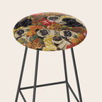 Because Pugs Autumn Stool Gallery Image 2