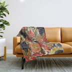 Because Pugs Autumn Throw Blanket Gallery Image 1