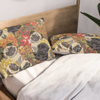 Because Pugs Autumn Pillow Sham Gallery Image 2