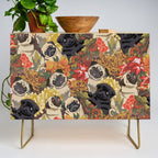 Because Pugs Autumn Credenza Gallery Image 1