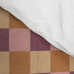 Checkered Multicolor Pattern VII Earthy Autumn Comforter Gallery Image 4