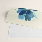 Azure Bloom Wrapping Paper Gallery Image 2