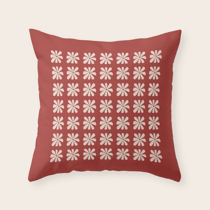 Daisy Garden Throw Pillow Gallery Image 1