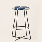 The Great Wave of Pugs Vanilla Sky Stool Gallery Image 1