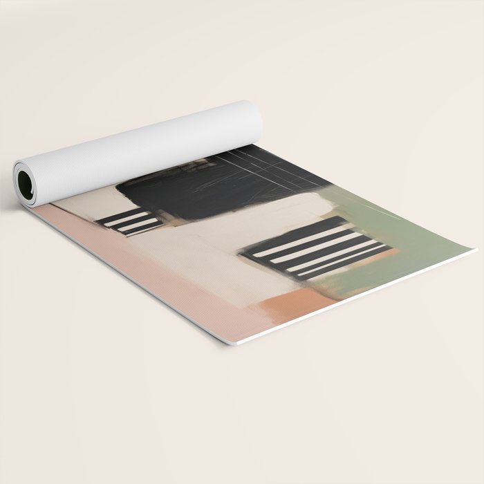 Soft Edge Abstraction 3 Yoga Mat Gallery Image 2