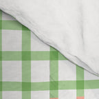 Colorful geometric gingham patchwork pattern Comforter Gallery Image 4