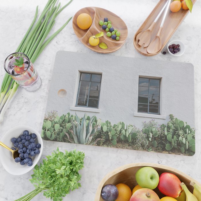 Marfa Minimalism II Marfa Texas Photography Cutting Board Gallery Image 2