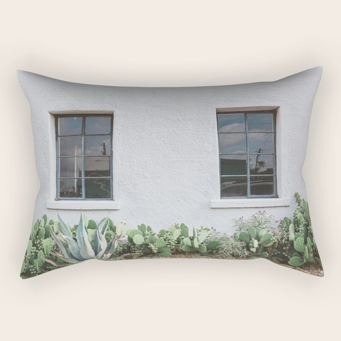 Marfa Minimalism II Marfa Texas Photography Rectangular Pillow Gallery Image 2