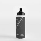 Golf Club chalkboard patent Water Bottle Gallery Image 2