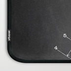 Golf Club chalkboard patent Laptop Sleeve Gallery Image 3