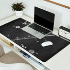 Golf Club chalkboard patent Desk Mat Gallery Image 2