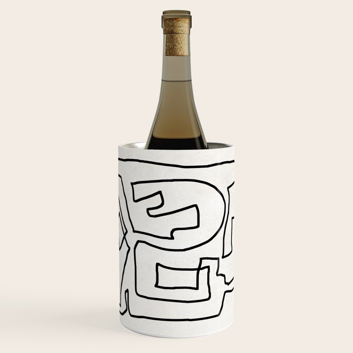 Abstract line art Wine Chiller Gallery Image 1