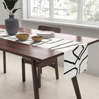 Abstract line art Table Runner Gallery Image 2