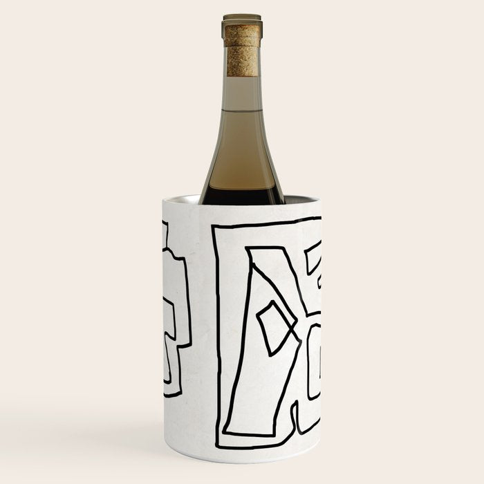 Abstract line art Wine Chiller Gallery Image 2