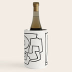 Abstract line art Wine Chiller Gallery Image 3
