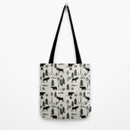 Camping woodland forest nature moose bear pattern nursery gifts Tote Bag Gallery Image 2