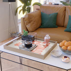 My Head is a Jungle-Tiger typography Serving Tray Gallery Image 2