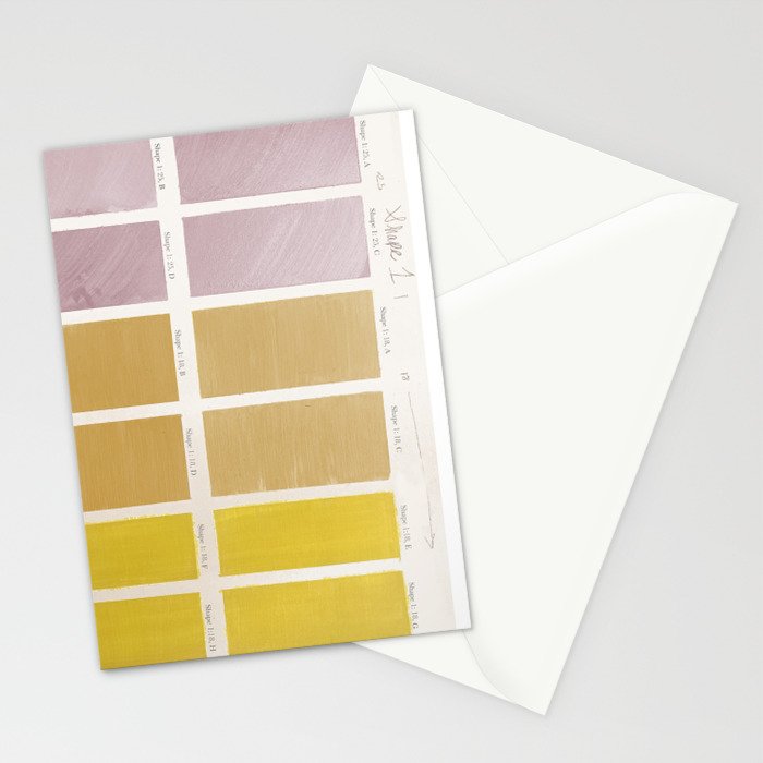 Color Study No. 1 Stationery Card Gallery Image 2