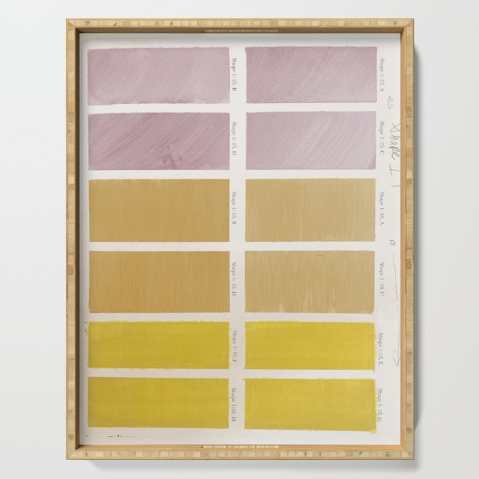 Color Study No. 1 Serving Tray Gallery Image 1
