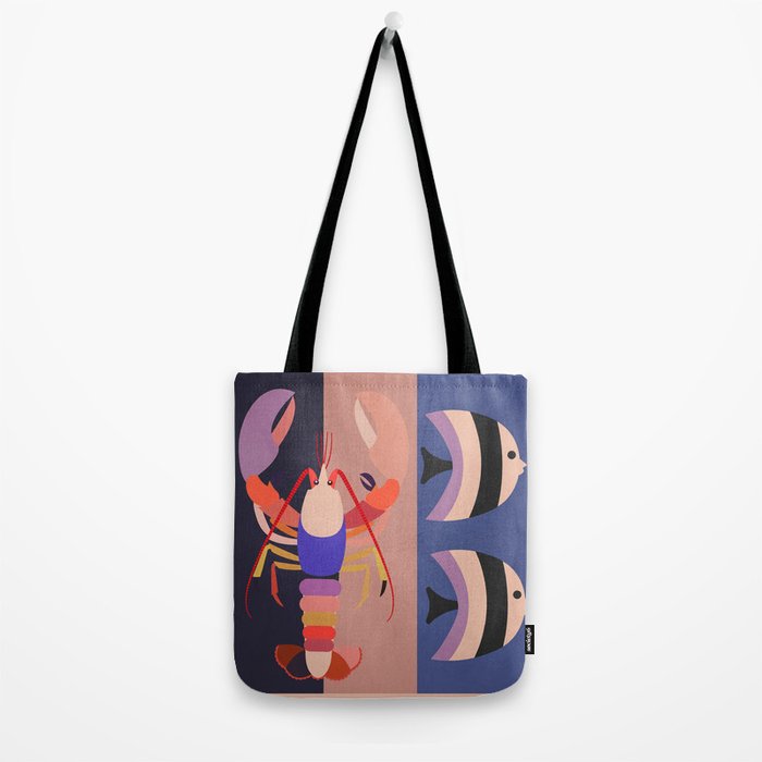 Abstract Marine Life 2 Tote Bag Gallery Image 2