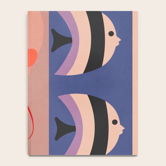 Abstract Marine Life 2 Notebook Gallery Image 4