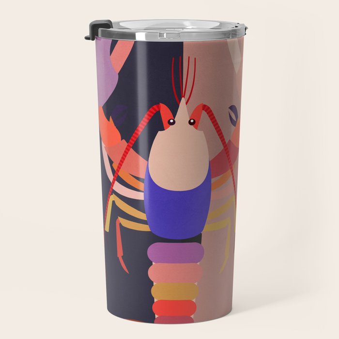 Abstract Marine Life 2 Travel Mug Gallery Image 3
