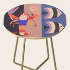 Abstract Marine Life 2 Side Table Gallery Image 2