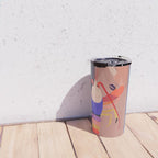 Abstract Marine Life 2 Travel Mug Gallery Image 4