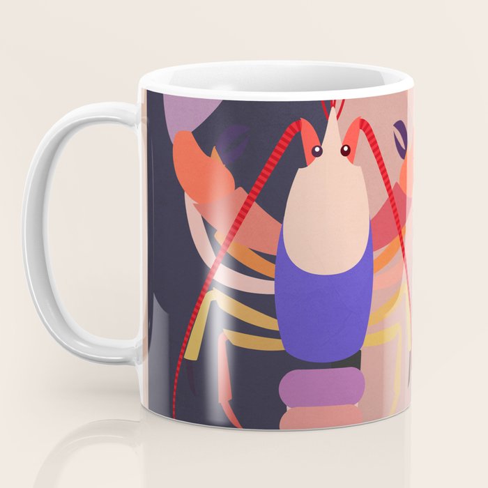 Abstract Marine Life 2 Coffee Mug Gallery Image 3